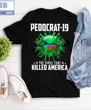 Pedocrat-19 The Virus That Killed America Shirt