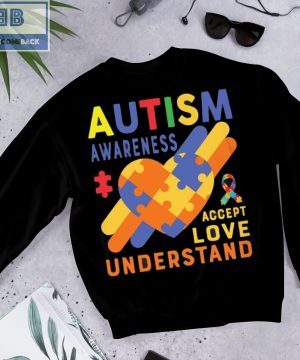 Autism Awareness Accept Love Understand Shirt