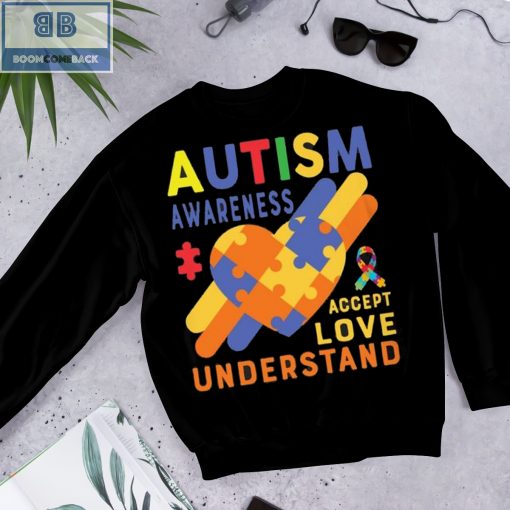 Autism Awareness Accept Love Understand Shirt