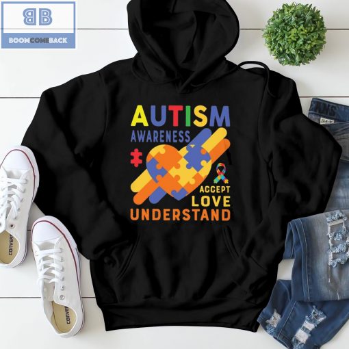 Autism Awareness Accept Love Understand Shirt