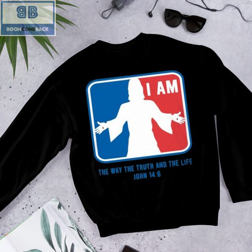 MLB logo I’m Jesus The Way The Truth And The Life John 14-6 Shirt