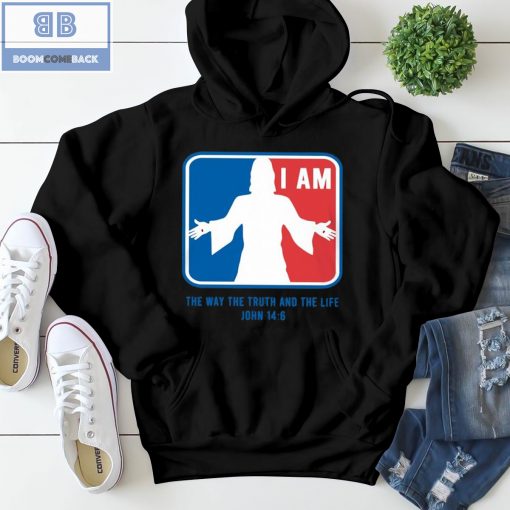 MLB logo I’m Jesus The Way The Truth And The Life John 14-6 Shirt