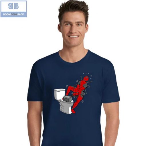 Really Gotta Go Deadpool And Thor Hammer Shirt