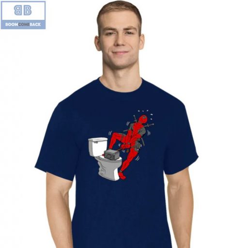 Really Gotta Go Deadpool And Thor Hammer Shirt