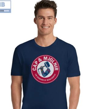 Cap And Mjolnir The Standard Of Being Worthy Shirt