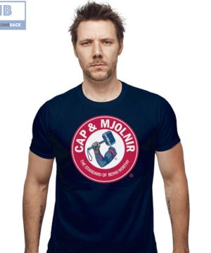 Cap And Mjolnir The Standard Of Being Worthy Shirt