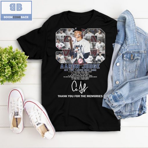 Aaron Judge 99 Thank You For The Memories Shirt