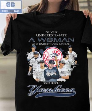 Never Understand Who Understand Baseball And Loves Yankees Signature Players Shirt