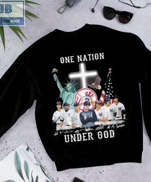 New York Yankees One Nation Under God Signature Players Shirt