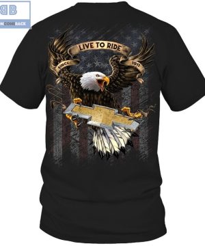 Eagle Hug Chevrolet Live To Ride Shirt