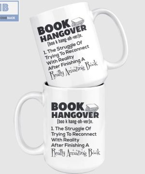 Book Hangover White Mug