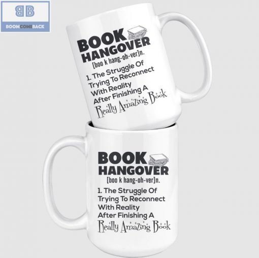 Book Hangover White Mug