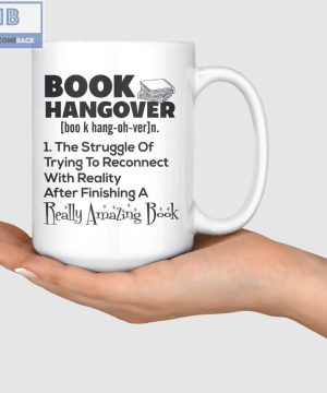 Book Hangover White Mug