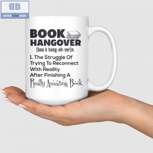 Book Hangover White Mug