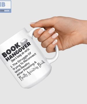 Book Hangover White Mug