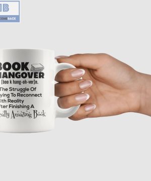 Book Hangover White Mug