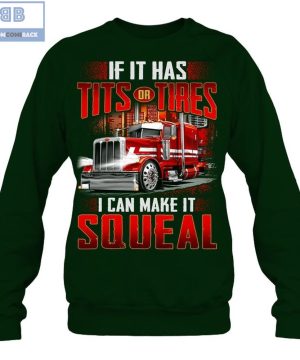 Red Truck If It Has Tits Tires I Can Make IT Squeal Shirt