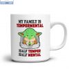 Baby Yoda I Speak What Is On My Mind Because Biting My Tongue Hurts Too Much Mug