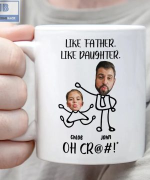 Stickman Like Father Like Daughter Like Son Personalized Mug