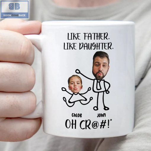 Stickman Like Father Like Daughter Like Son Personalized Mug