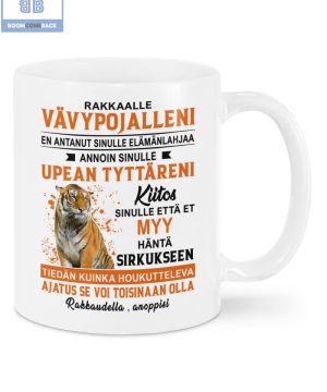 Tiikeri Rakkaalle Vavypojalleni Rakkaudella Anoppisi Muki Mug