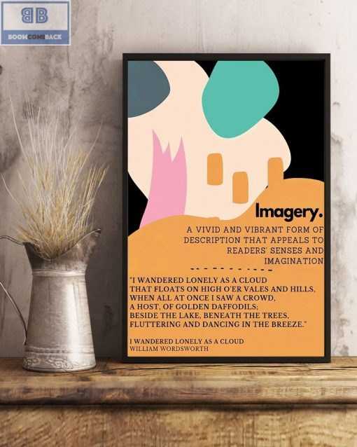 Literary Imagery Vertical Poster