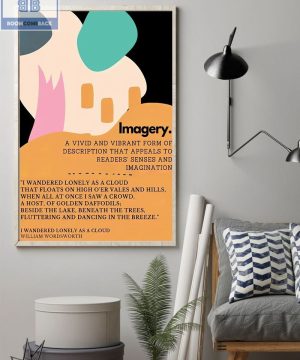 Literary Imagery Vertical Poster