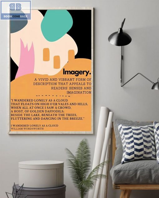 Literary Imagery Vertical Poster