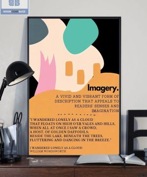 Literary Imagery Vertical Poster