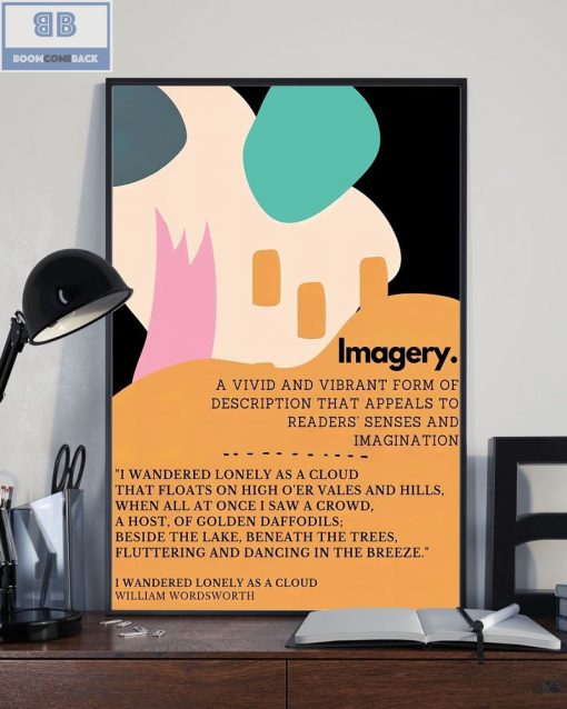 Literary Imagery Vertical Poster