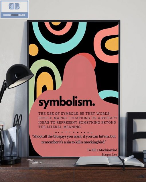 Literary Symbolism Vertical Poster