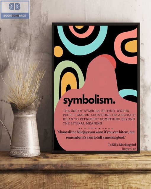 Literary Symbolism Vertical Poster