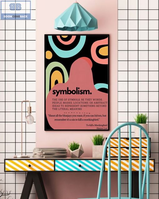 Literary Symbolism Vertical Poster