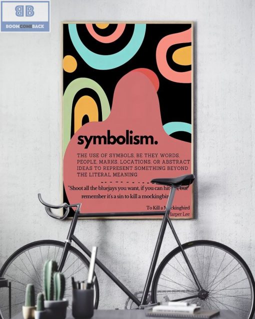 Literary Symbolism Vertical Poster