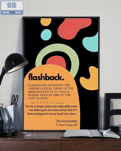 Literary Flashback Vertical Poster