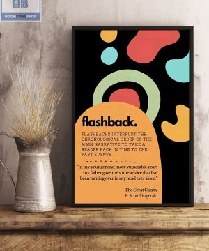 Literary Flashback Vertical Poster