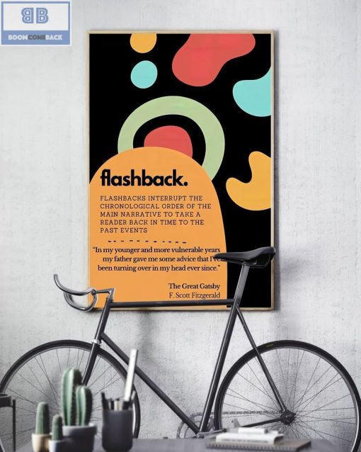 Literary Flashback Vertical Poster