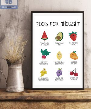 Food For Thought Poster