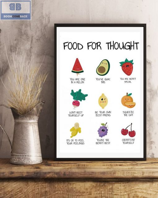 Food For Thought Poster