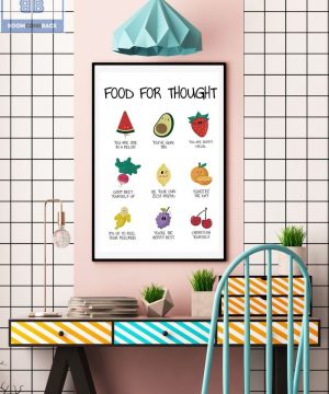 Food For Thought Poster