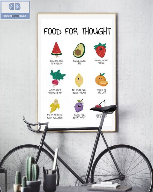 Food For Thought Poster