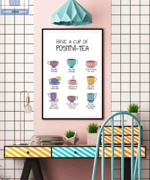 Have A Cup Of Positivi Tea Poster