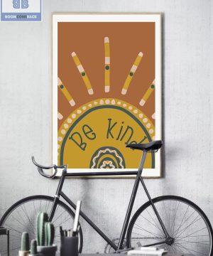 Be Kind Boho Poster