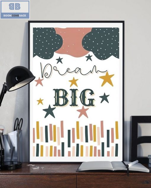 Dream Big Boho Poster