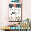 Never Stop Learning Boho Poster