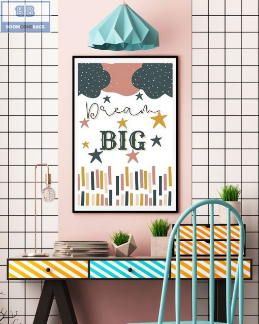 Dream Big Boho Poster