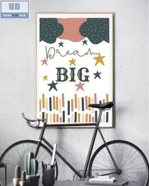 Dream Big Boho Poster