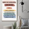 Everyday Is A Fresh Start Boho Poster