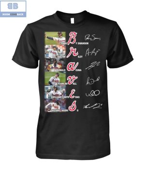 Player Signatures Braves Dans Austin Shirt