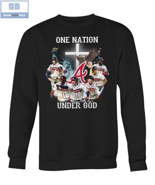 Braves One Nation Under God Shirt